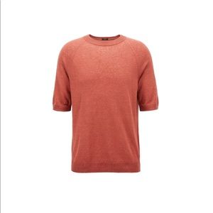 Hugo Boss T-shirt sweater in linen jersey Size S